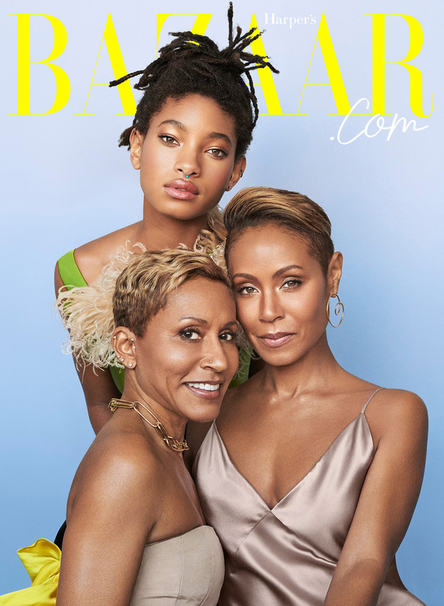 Jada Pinkett, Willow Smith, Adrienne Banfield-Norris, Harper's Bazaar